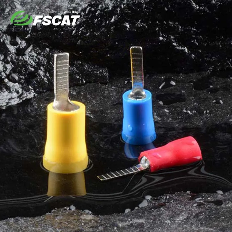 Terminales de cuchilla preaislados